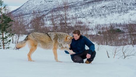 Freeks Wilde Wereld | Freek tussen de wolven
